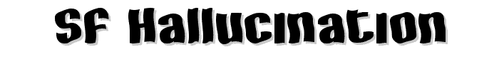SF Hallucination font